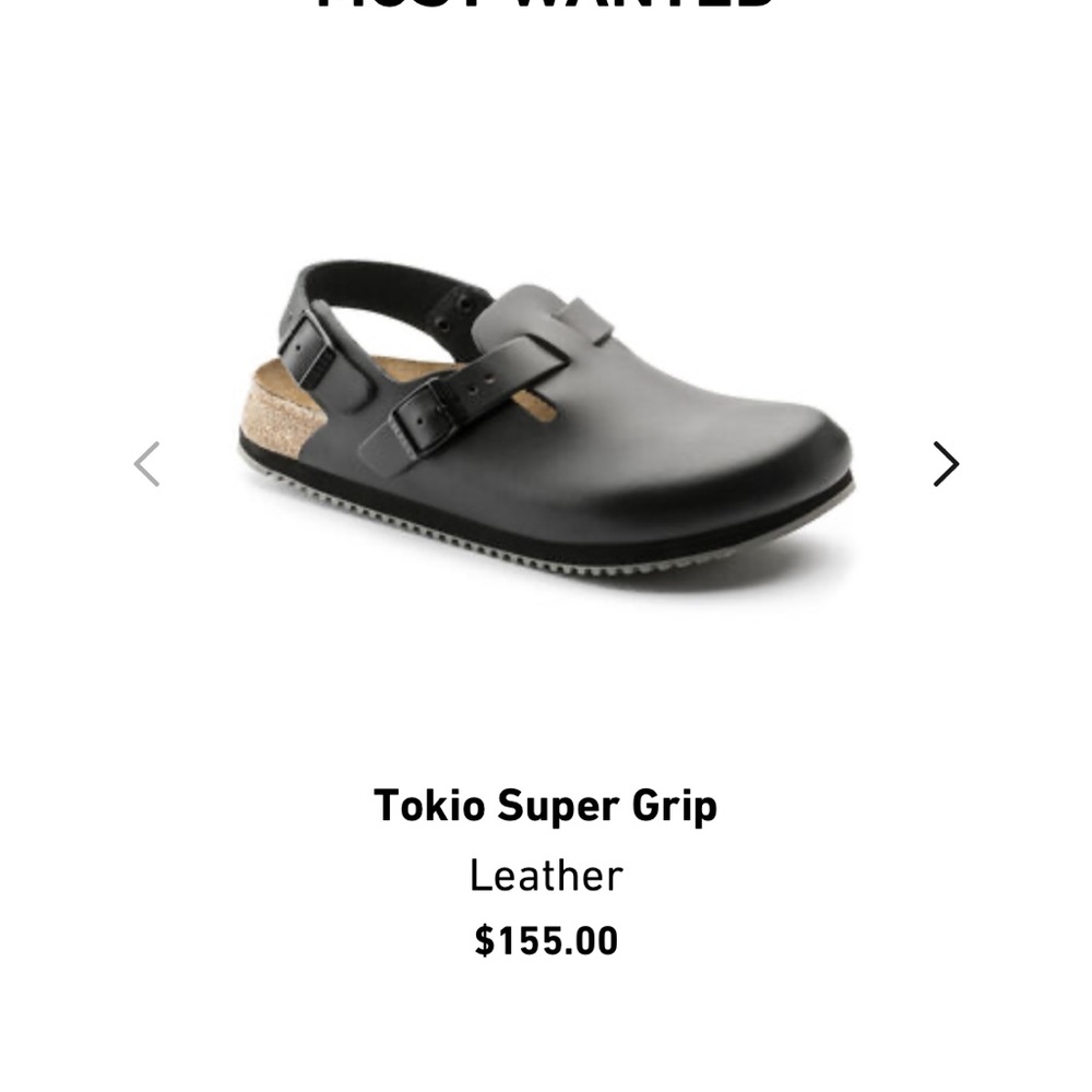 Birkenstock Tokio Super Grip Leather (Size 40 / US 9-9.5 Women)